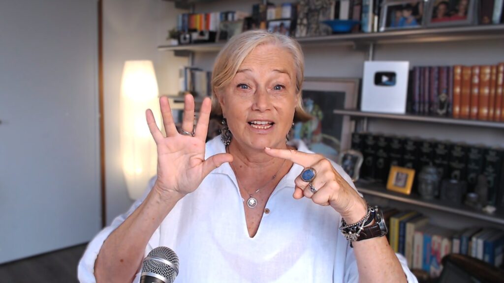 Cristina Ferrero guida un esercizio pratico